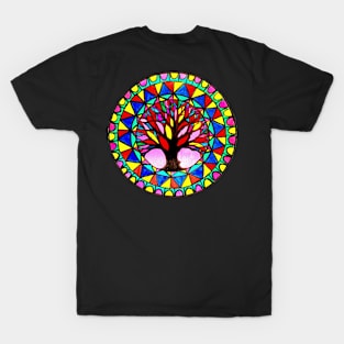 tree of life glass T-Shirt